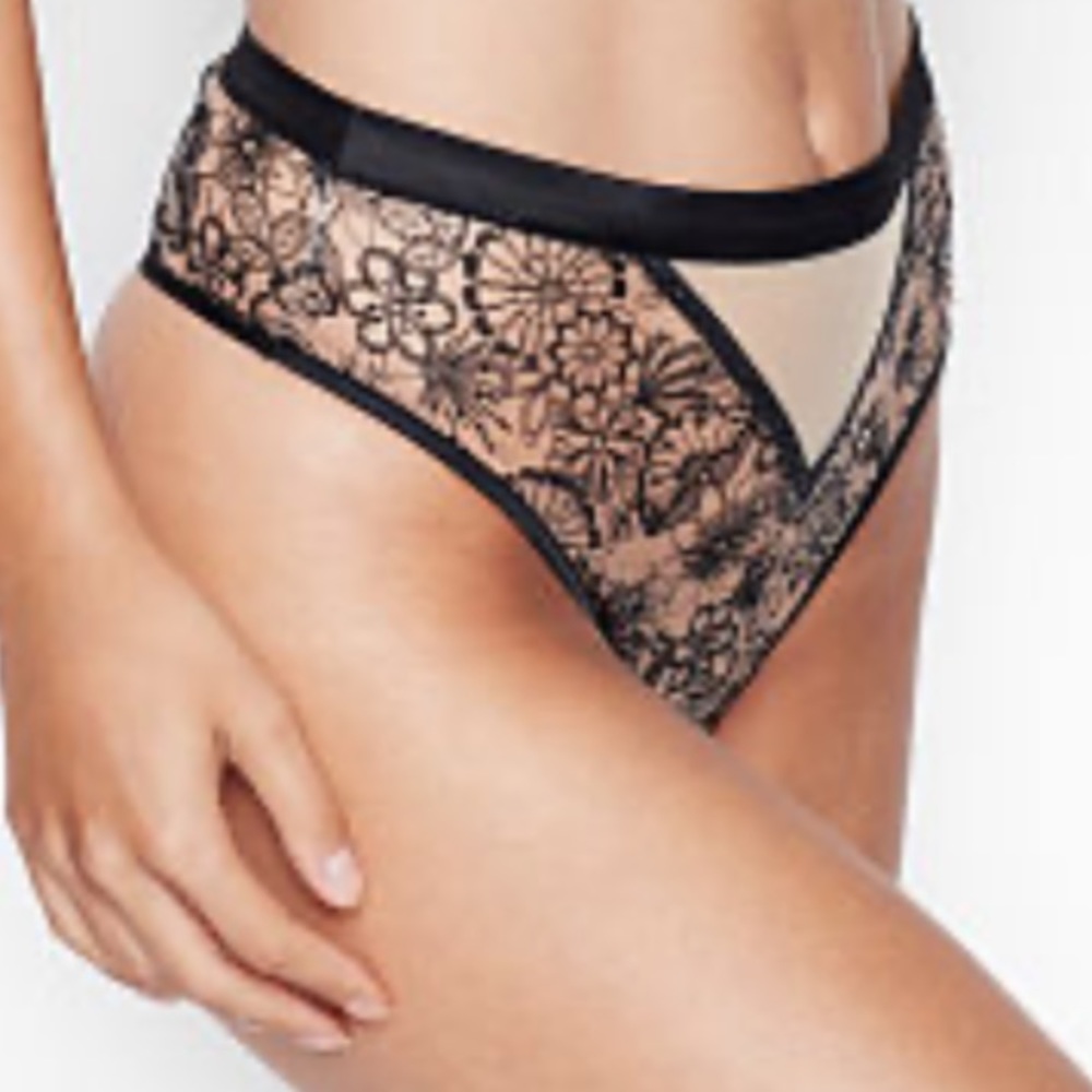 Victoria Secret High Waist Thong Luxe Collection